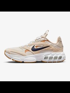 Nike Women's Zoom Air Fire Shoes Sneakers Light Orewood Brown Blue Size 8.5